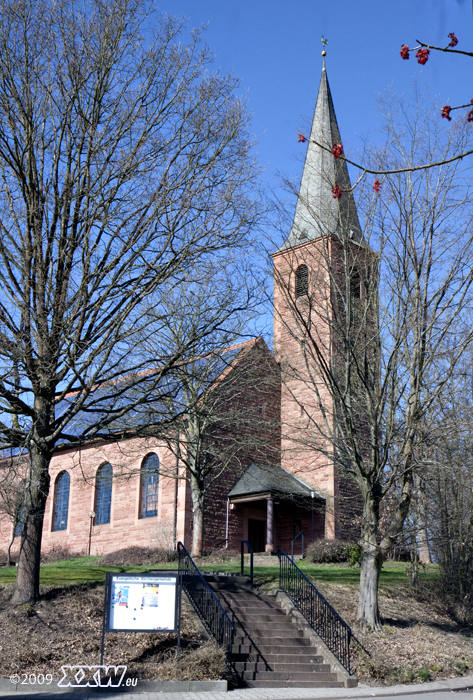 eine kirche in mehlbach