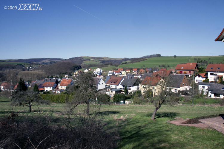 blick über hirschhorn