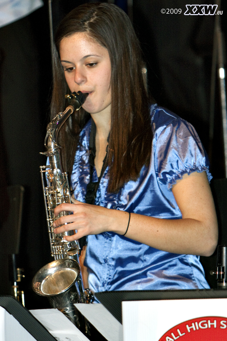 saxophonistin