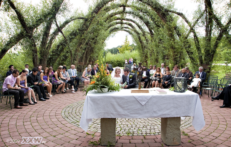 blick über den altar