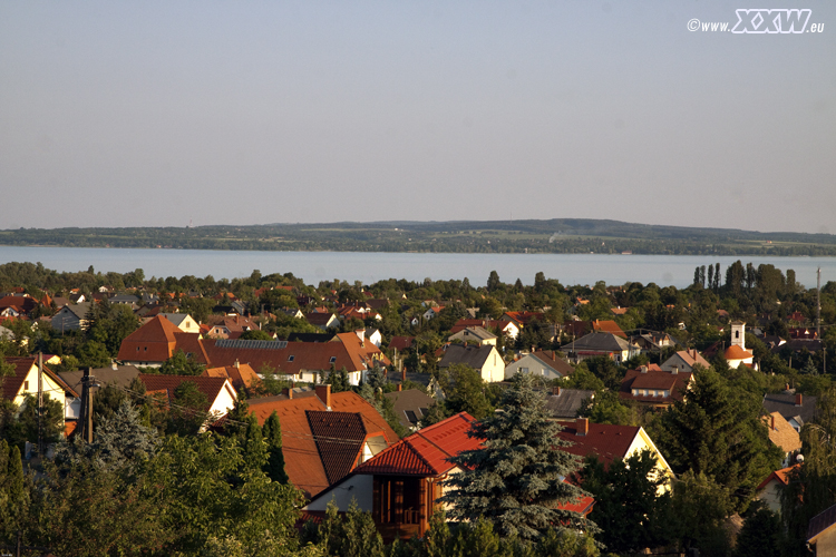 blick in richtung plattensee