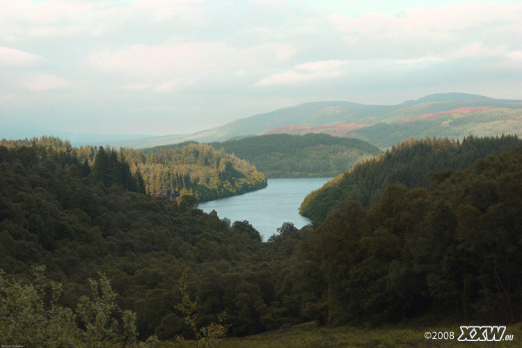 blick über die highlands