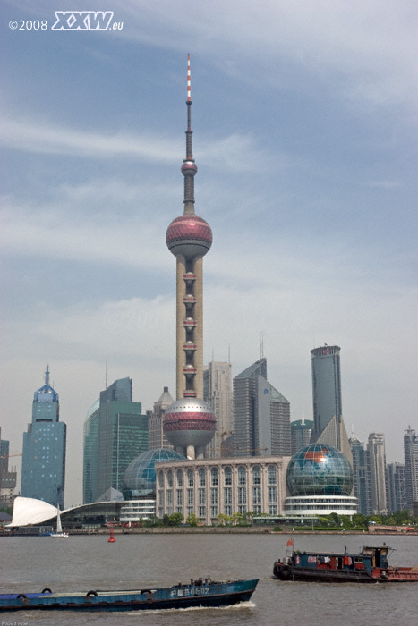 wahnsinnskulisse in shanghai