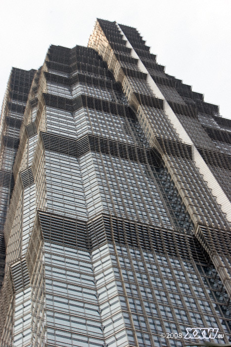 der jin mao tower in shanghai