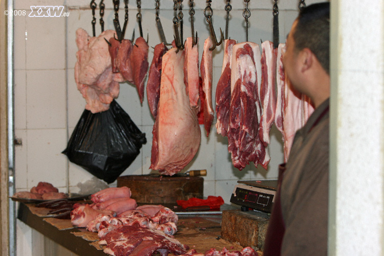 fleischerei in der markthalle