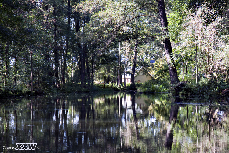 mit dem paddelboot unterwegs