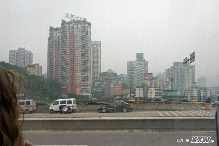 chongqing immer noch im nebel