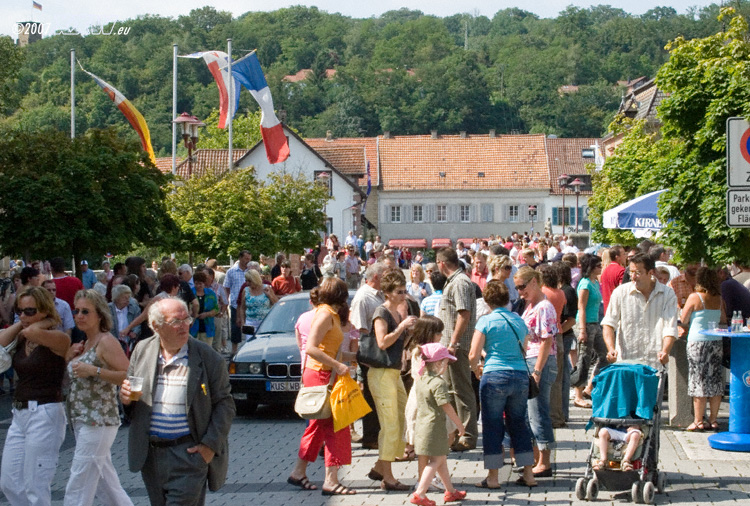 ganz schön was los hier