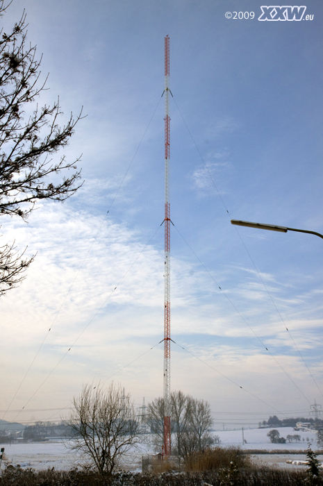 der afn sendemast in sambach