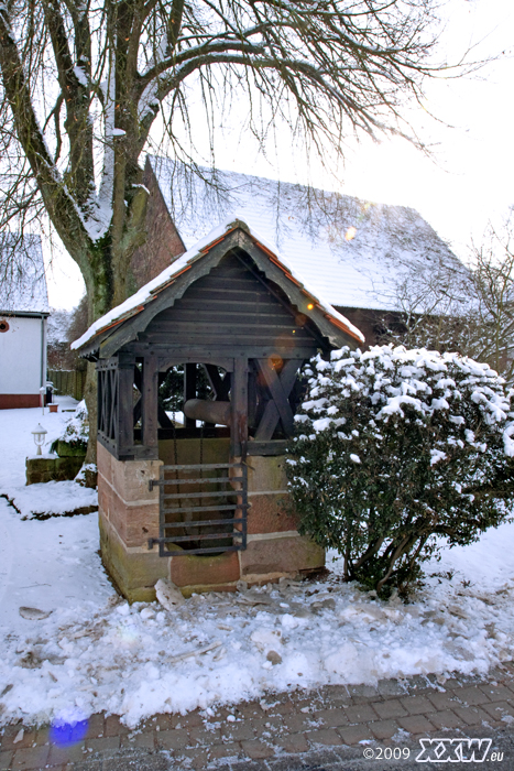 brunnen auf dem kühbörnches hof