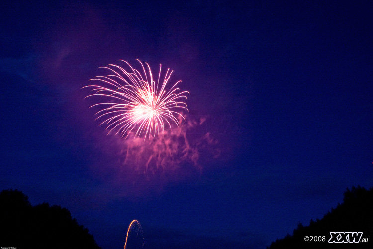 das feuerwerk im eselsbachtal